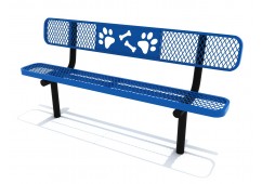 6 ft Dog Park Bench